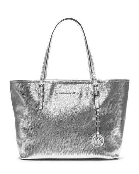 michael kors jet set travel md tote|Michael Kors jet set silver.